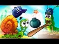 Несносный УЛИТКА БОБ 3 видеоигра на СПТВ  Snail Bob 3 серия 4 Gameplay