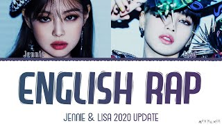 Jennie and Lisa 'English Rap Parts Compilation' Lyrics