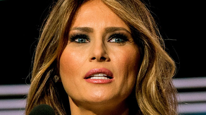 Melania Trump's Attire Turns Heads At Rosalynn Carter's Funeral