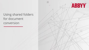 How to Set Up a Shared Folder for Document Conversion - ABBYY FineReader Server