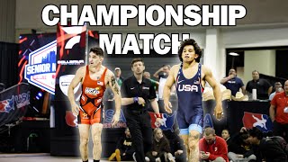 I Faced the #1 Ranked Greco Roman Wrestler in the US for the National Championship (CRAZY ENDING!)