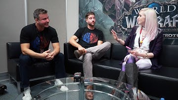 Battle for Azeroth Developer Interview w/ Alex Afrasiabi & Chris Robinson | Blizzcon 