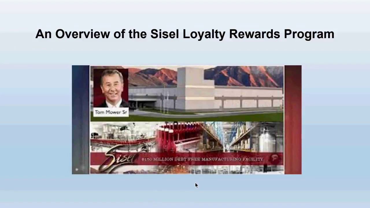 Sisel Loyalty Rewards Program Overview