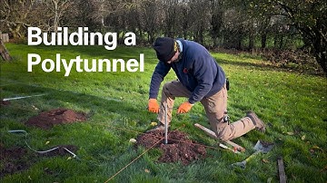 Building a polytunnel from Northern Polytunnels