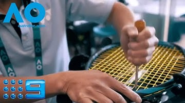 The AO Racquet Stringing Team | Wide World Of Sports