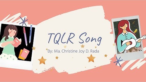 TQLR Metacognitive Strategy Song