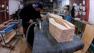 Výroba dřevěných židlí