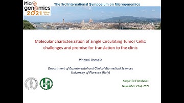 Microgenomics 2021 : Molecular characterization of single Circulating Tumor Cells by PPinzani