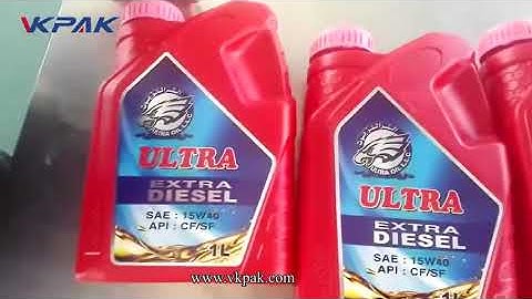 Lubricant Bottle Double Sided Labeling Machine