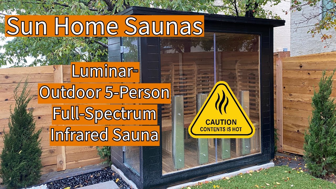 Experience the Sun Home Luminar™ 5-Person Infrared Sauna - Transform Your  Wellness