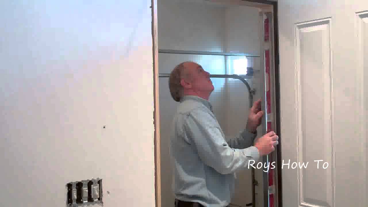 How To Install A Prehung Exterior Door YouTube