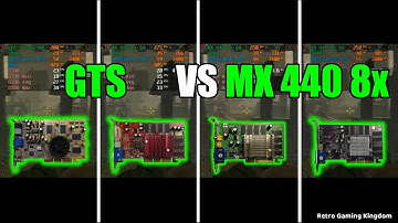 GeForce2 GTS vs GeForce4 MX 440 8x 128 bit - Test In 10 Games (Part 2/2)