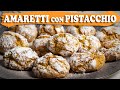 Amaretti con pistacchio. (senza glutine)