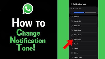 How to Change Notification Tone on Whatsapp [NEW]