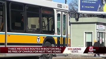 3 Boston bus routes going fare free