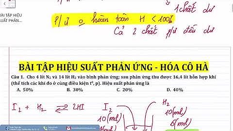 Bái tập hóa học về phản ứng hóa hợp năm 2024