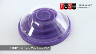 11607 Pill Puzzle Maze Game 2.5 Inch screenshot 1