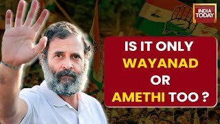 Will Rahul Gandhi Contest Only From Wayanad Or From Amethi Too?