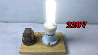 New Science Electric Free Energy Generator Using light Bulb 220v