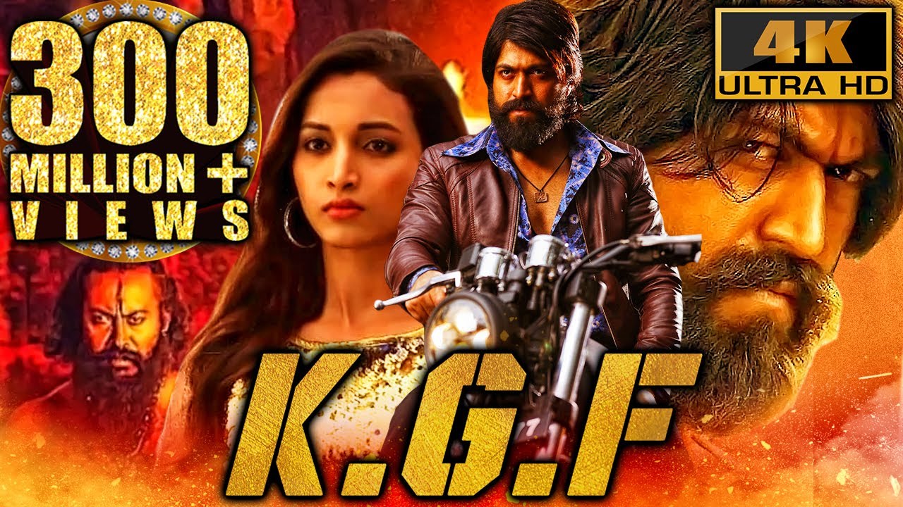 KGF (4K Quality) Full Movie | Yash Blockbuster Movie | Srinidhi ...