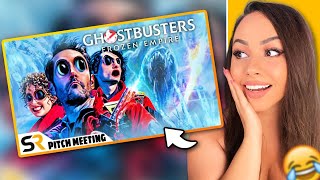 Ghostbusters: Frozen Empire Pitch Meeting | Bunnymon REACTS