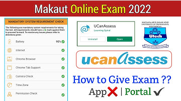 Makaut Online Exam App or Portal 😳📵 | Doubt Clear Video | Makaut Online Exam Process Rules 2021-22