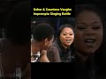 When Usher and Countess Vaughn Had a Singing Battle During An Interview #shorts #throwback