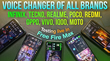 How to change voice in Free Fire in Infinix, Tecno, Realme, Redmi, Poco, Vivo, Oppo, Moto, iQoo...
