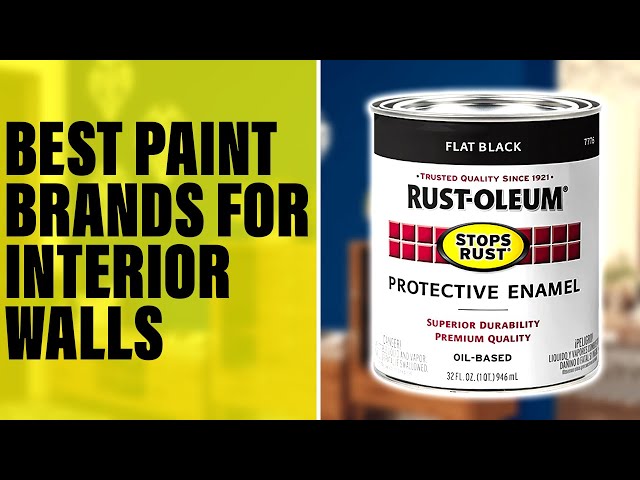 Best Paint Brands For Interior Walls: Our Top Picks - Youtube