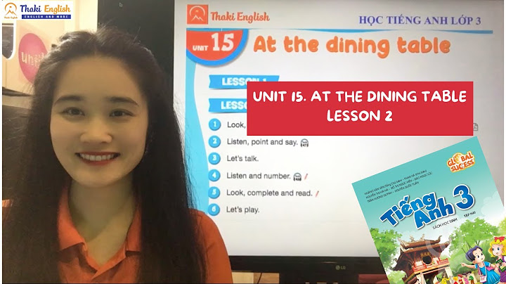 Bài tập tiếng anh lớp 3 unit 15 lesson 2 năm 2024