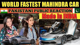 World Fastest INDIA Car Mahindra  Pininfarina Battista Reaction