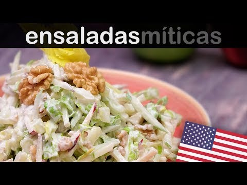 ENSALADA वाल्डोर्फ | लास एनसालदास मास फैमोसस डेल मुंडो