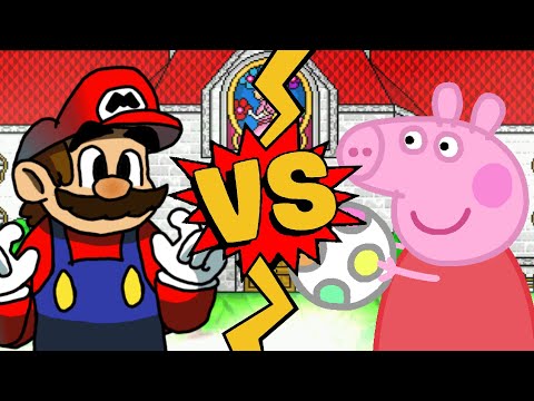M U G E N Battles Mario Vs Peppa Pig 