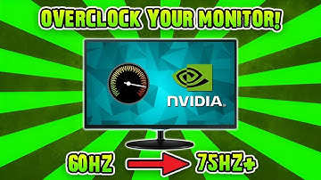 How to Overclock Monitor Hz in NVIDIA Control Panel