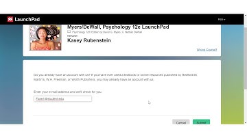 Student Registration for LaunchPad via Blackboard