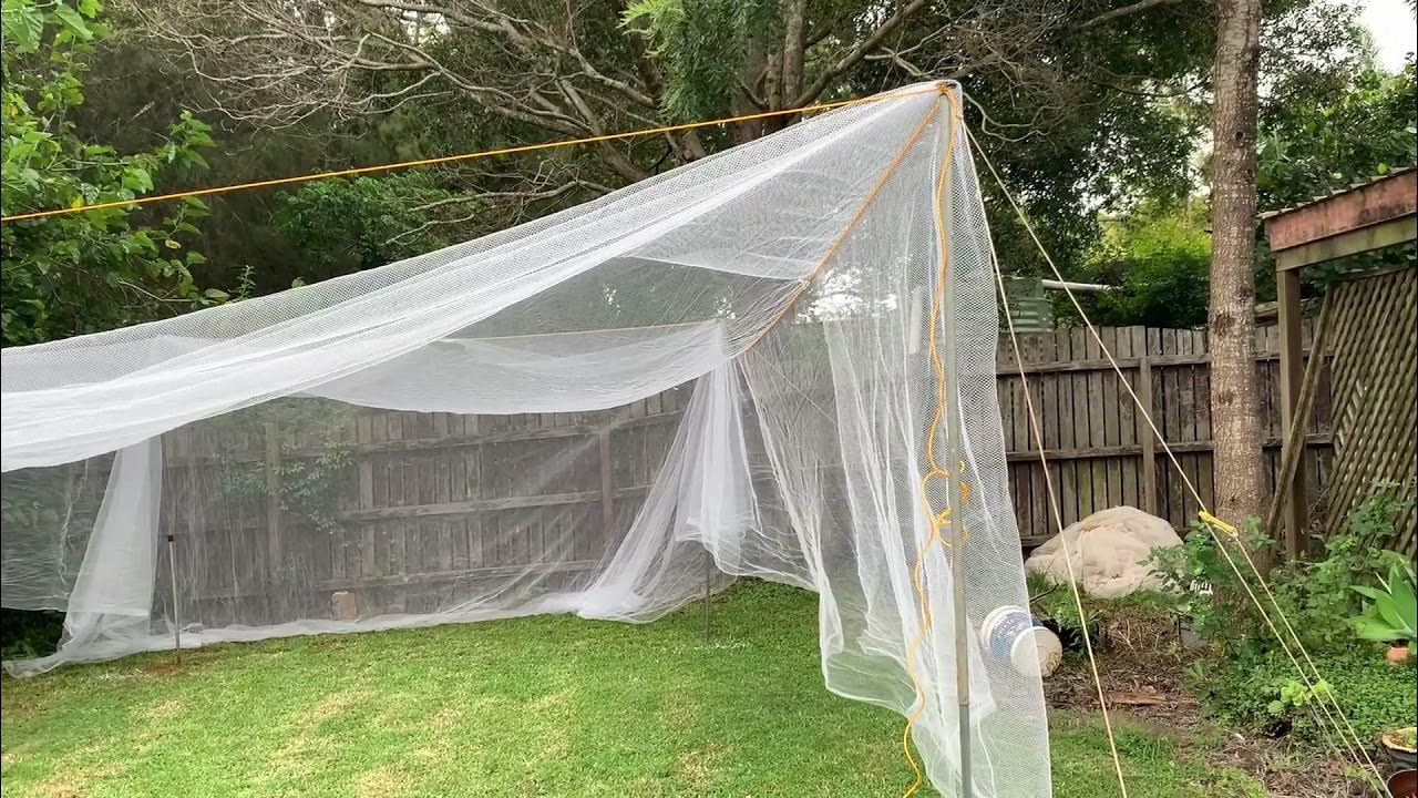 Home Made Golf practice driving net YouTube