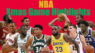 2019 NBA Xmas Game Highlights クリスマスゲーム ハイライト screenshot 2