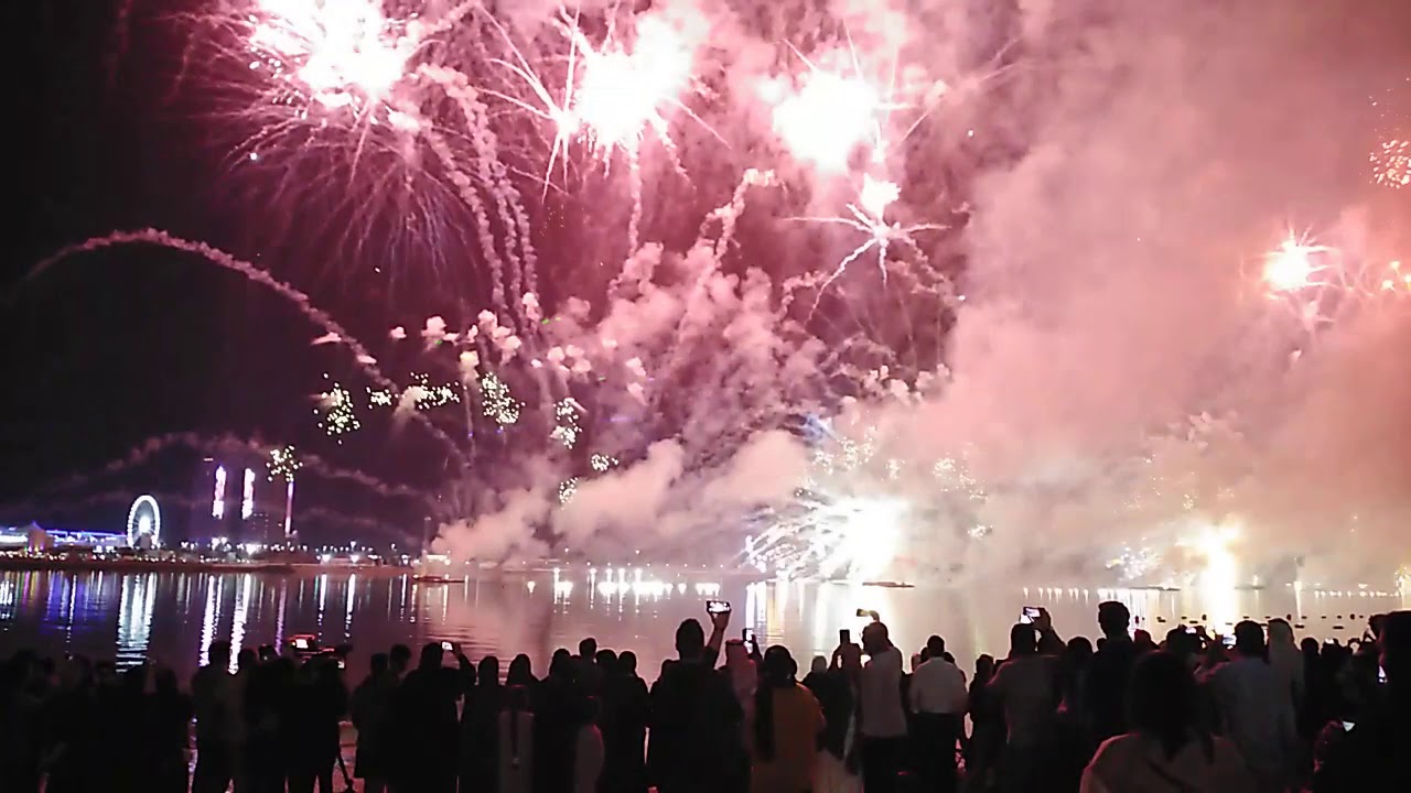 Chinese New Year Fireworks 2022 Abu Dhabi 6