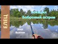 Русская рыбалка 4 - река Вьюнок - Елец ниже острова