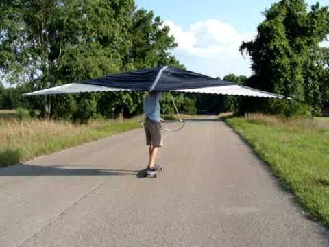 My Neighbor's Homemade Hang Glider