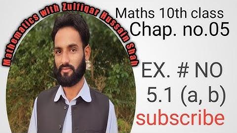 Mathematics 10th class. Chapter no.05