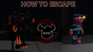 HOW TO ESCAPE CHAPTER 9 DOCKS IN PIGGY BOOK 2 THE RESULT OF ISOLATION CONPECTS - ROBLOX