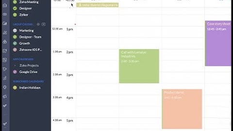 Stay Organized and maximize your productivity with the Unified Calendar.