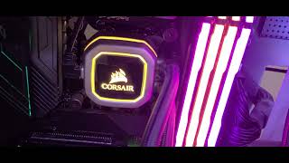MasterZedX Fix For AIO Air Bubbles for Corsair H100i in NZXT 500i case Resimi