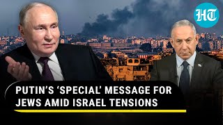 Putin’s Big Outreach To Jews As Israel Accuses Russia Of Siding With Hamas On Gaza War | Watch