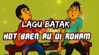 lagu batak - Hot baen au di roham lirik (cover) by roniie candra