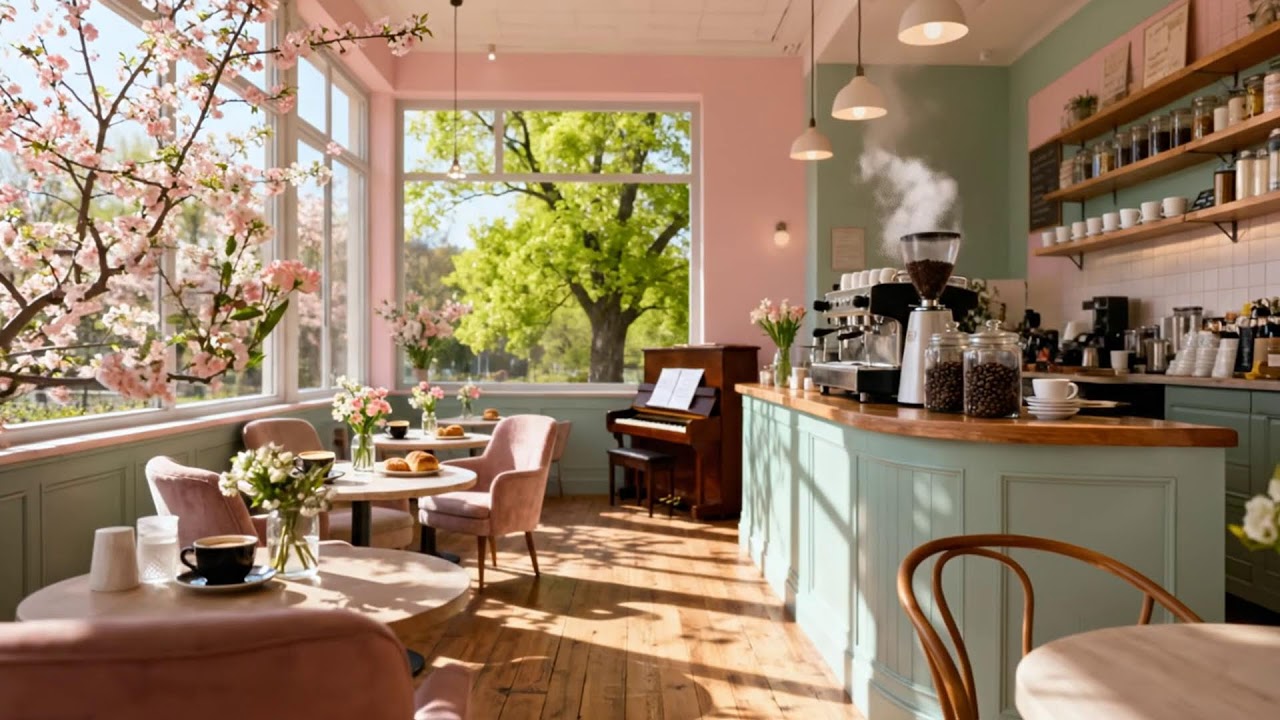 居心地の良い春のピアノコーナー 🌸🎹 スムーズな音色