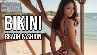 Ultimate Beachwear Revealed! Sizzling Bikini Styles At Coastal Paradise💗 4K Lookbook - Ai Art 24-10
