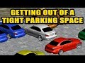 GETTING OUT OF A TIGHT PARKING SPACE