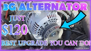 3g alternator conversion upgrade with parts list and installation 6.9 7.3 idi diesel race truck ep.9 by Aspie's garage worthshop 6,015 views 1 year ago 12 minutes, 4 seconds